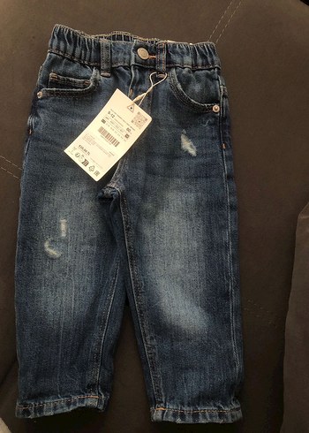 Erkek Çocuk Koyu Mavi Kot Pantolon