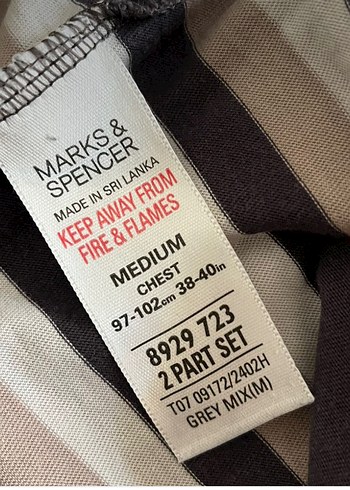 Marks and Spencer pijama - Görsel 3