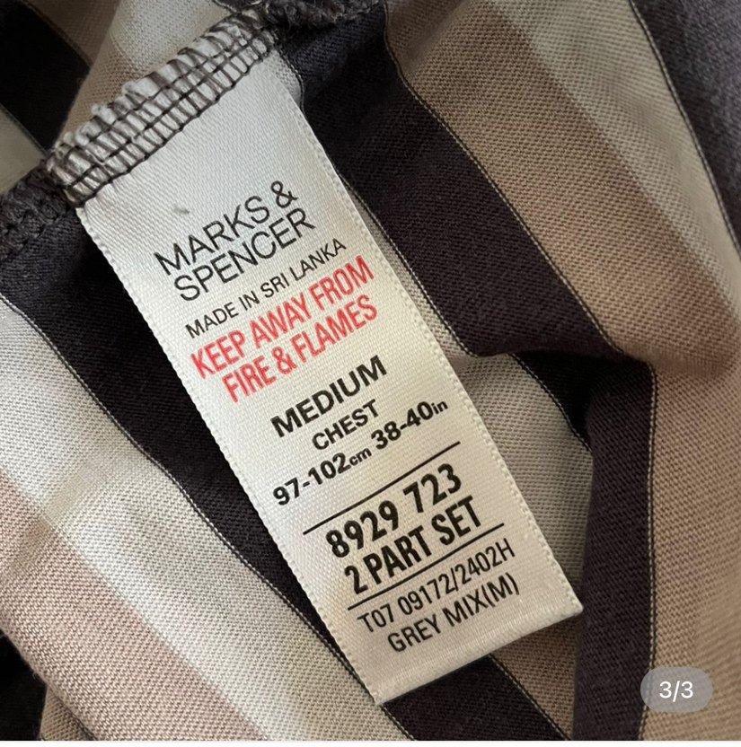 Marks and Spencer  pijama - Görsel 3