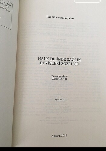  Beden Halk dilinde sağlık deyişleri