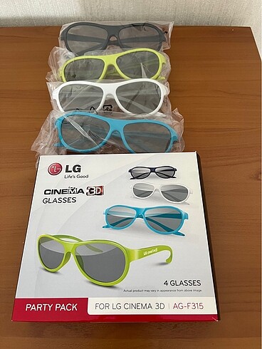 LG 3 boyut gözlükler