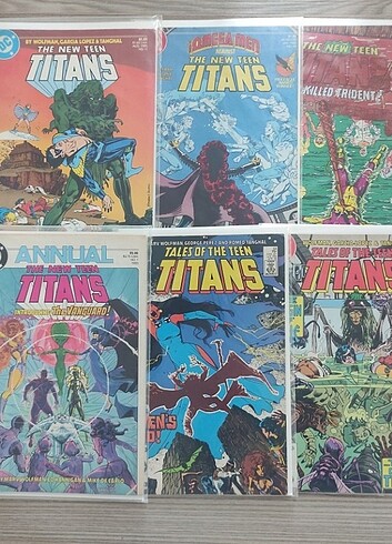 DC Teen Titans Çizgi Romanları