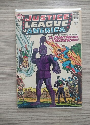 DC Justice League of America Çizgi Romanı 
