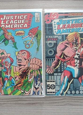 DC Justice League of America Çizgi Romanları 