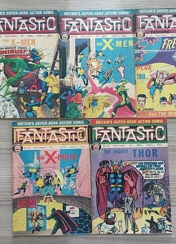 Marvel Fantastic Çizgi Romanları 