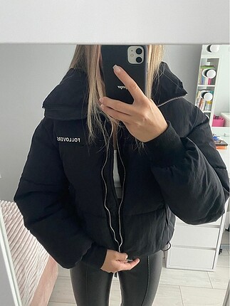 bershka oversize mont