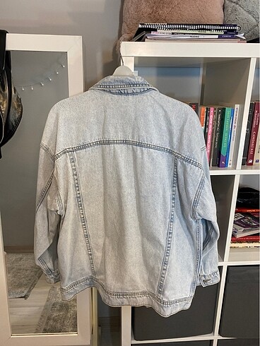 xs Beden mavi Renk stradivarius kot ceket