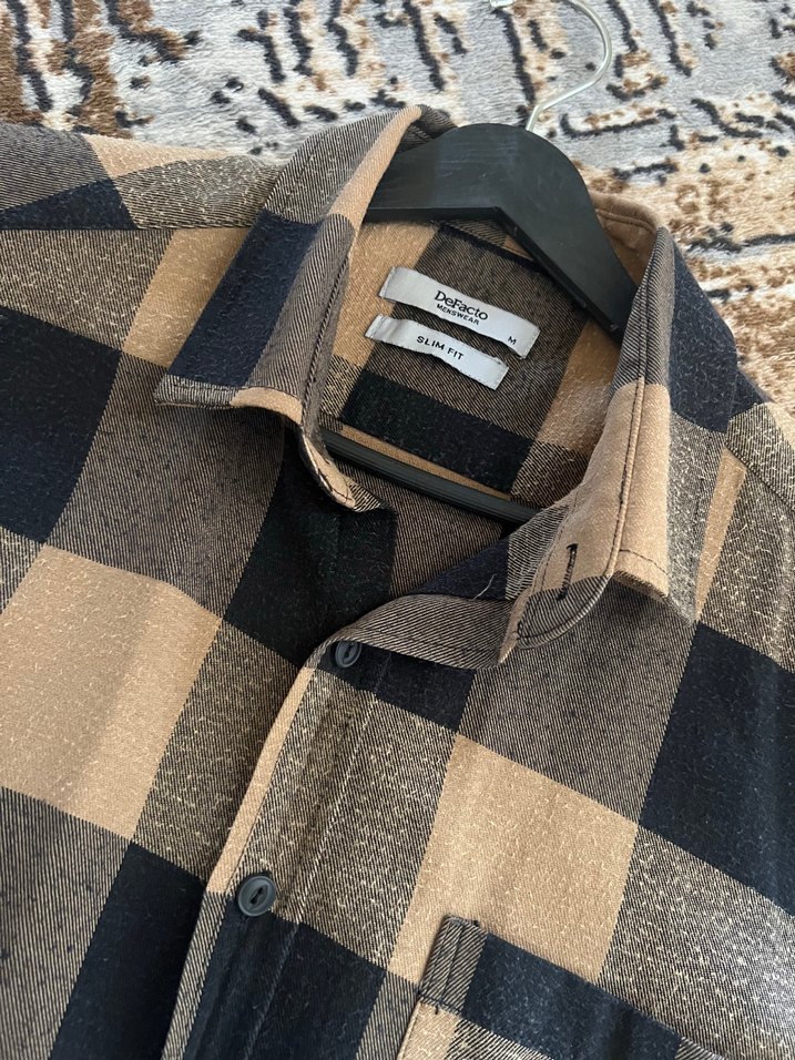 DEFACTO ÜNCE ODUNCU GÖMLEK - Görsel 2