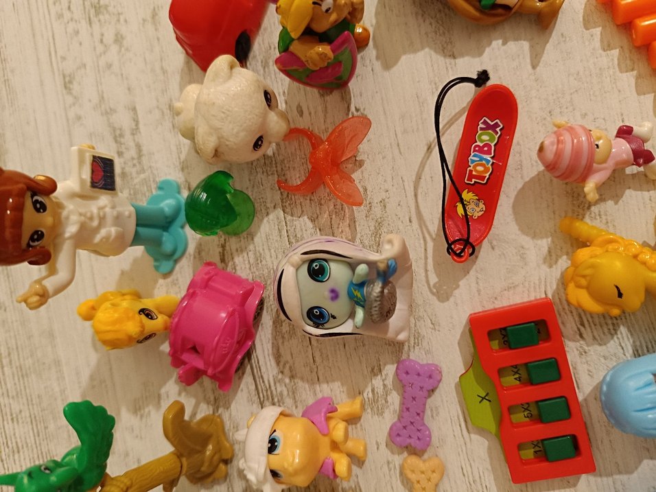 Toybox kinder joy Renkli Mini Figür Oyuncak Seti - Görsel 4