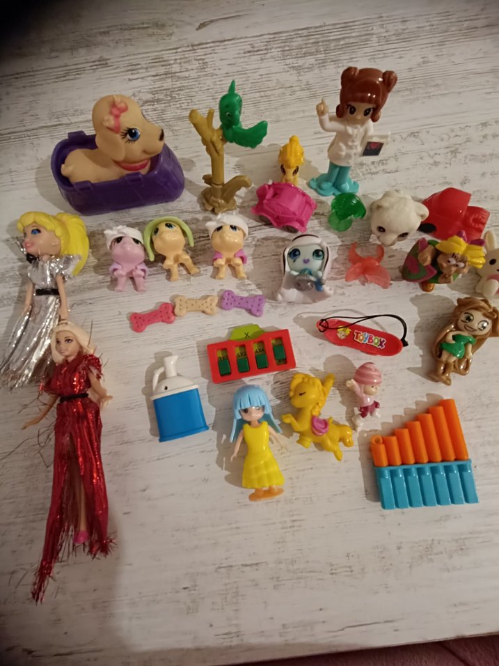 Toybox kinder joy Renkli Mini Figür Oyuncak Seti - Görsel 2