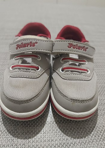 Polaris Erkek Çocuk Mavi gri Cırtlı Spor Ayakkabı - Görsel 11