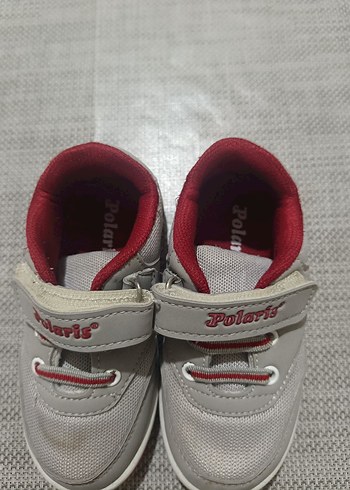 Polaris Erkek Çocuk Mavi gri Cırtlı Spor Ayakkabı - Görsel 10