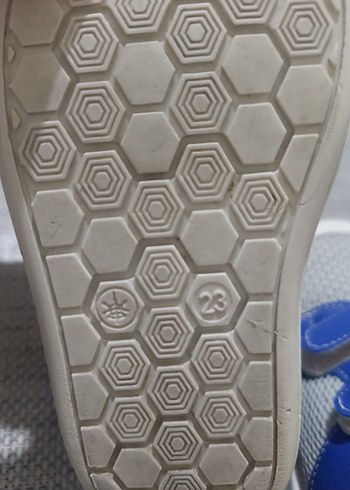 Polaris Erkek Çocuk Mavi gri Cırtlı Spor Ayakkabı - Görsel 6