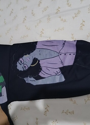 crop sweatshirt S beden 