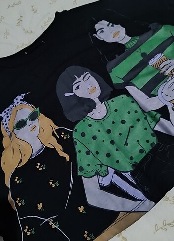 12-13 Yaş Beden crop sweatshirt S beden