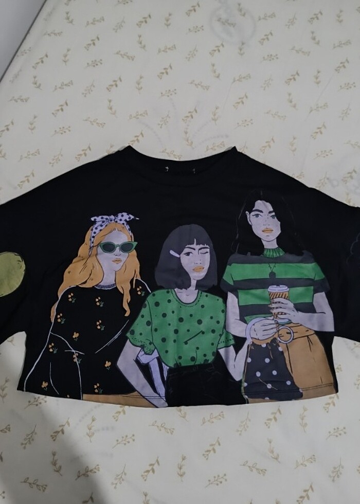 crop sweatshirt S beden  - Görsel 2