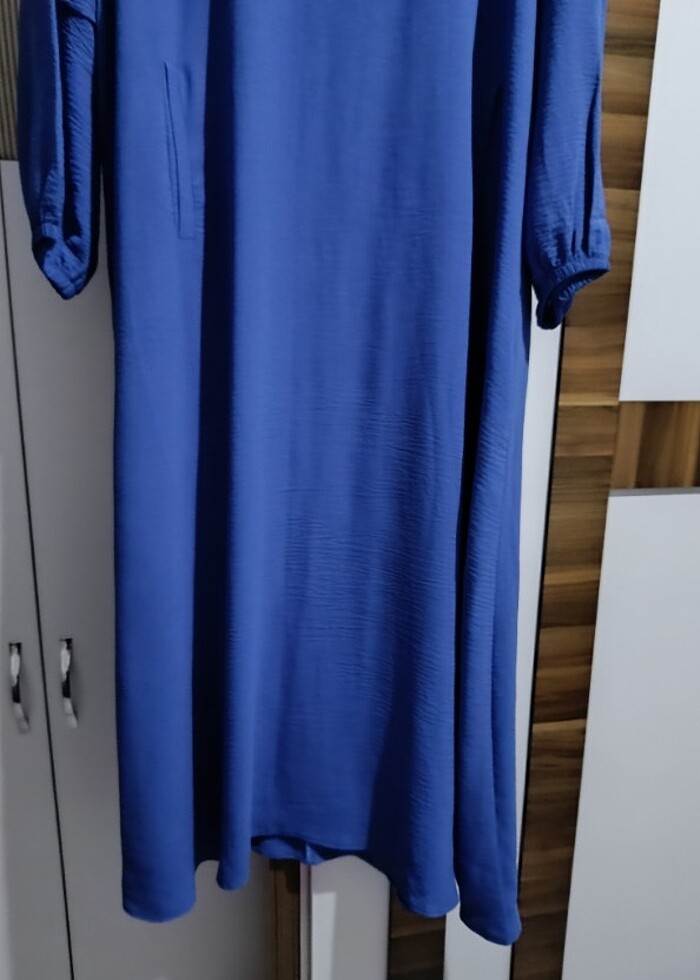 Özel dikim kat kol tesettür elbise  - Görsel 2