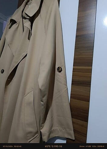 Lcw kadın trençkot 42 beden - Görsel 8