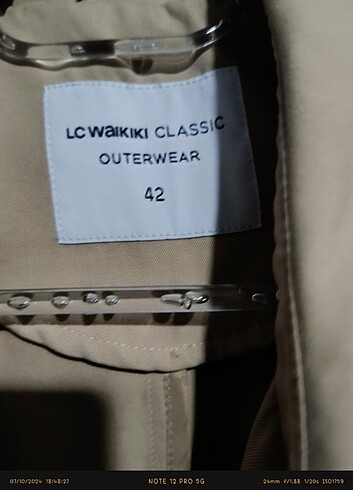 Lcw kadın trençkot 42 beden - Görsel 9