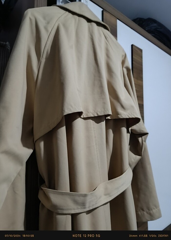 Lcw kadın trençkot 42 beden - Görsel 5