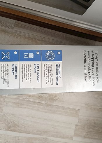 Fakir şarjlı süpürge Kırmızı Kablosuz Dikey Elektrikli Süpürge - Görsel 15