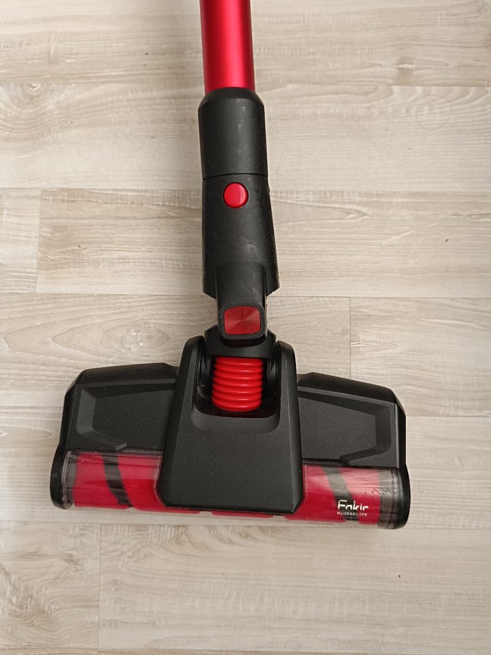 Fakir şarjlı süpürge Kırmızı Kablosuz Dikey Elektrikli Süpürge - Görsel 3