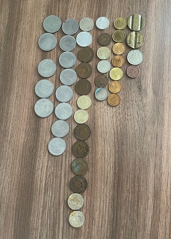 Dev Nostalji Koleksiyonu ( eski paralar ) kuruştan milyonlara - Görsel 19