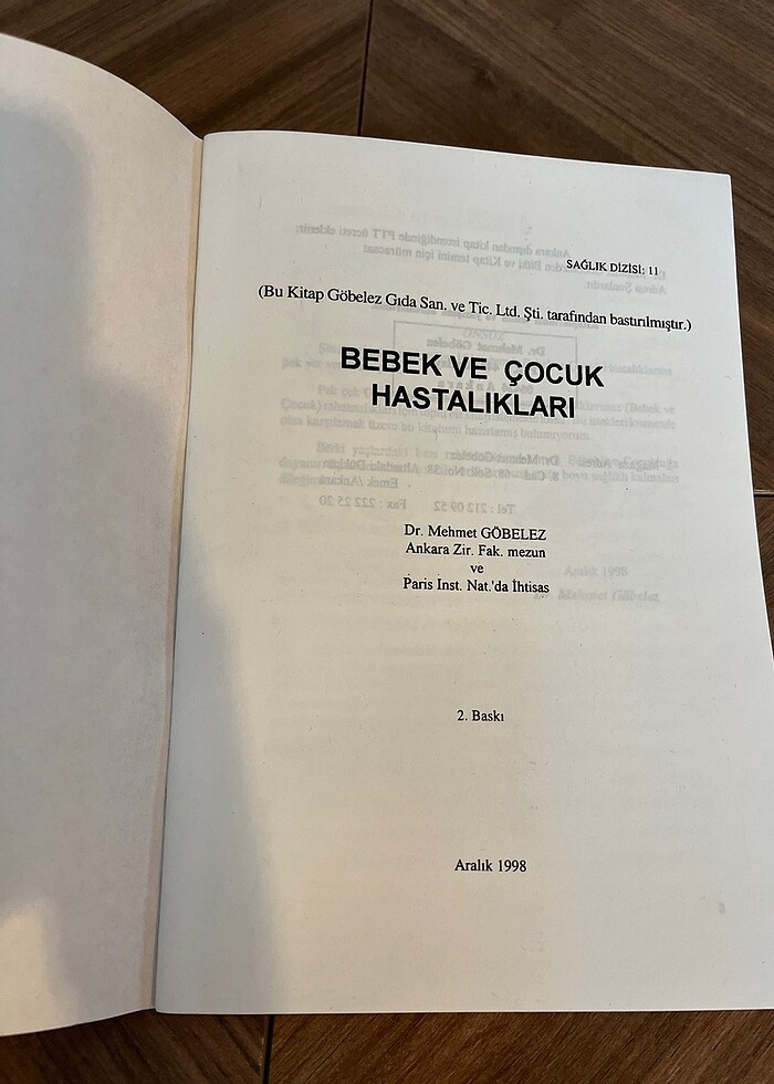 Bebek ve Çocuk Hastalıkları - Dr. Mehmet Göbelez - Görsel 3