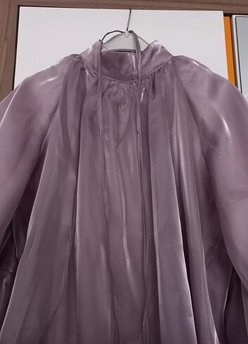 m Beden Manuka balon kol tunik 