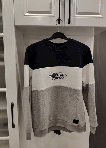 Gri Renkli Erkek Sweatshirt - Görsel 3