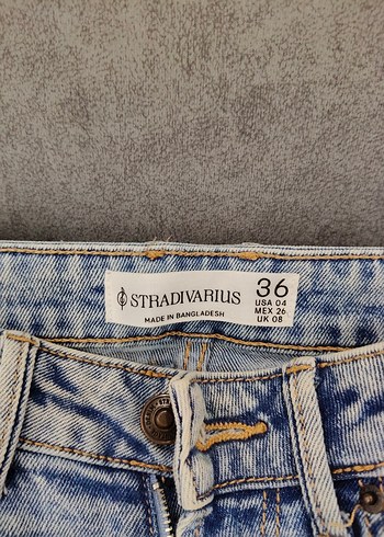 Gri Denim Normal Boy Kadın Jean - Görsel 2