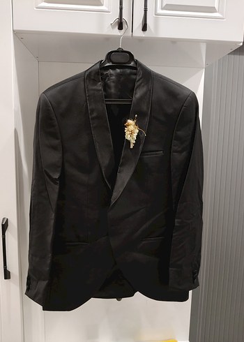 Altınyıldız Siyah Erkek Smokin -Takım elbise - Görsel 2