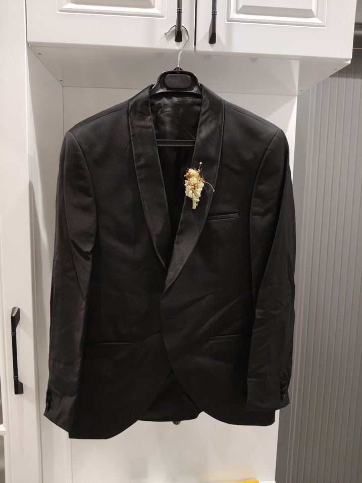 Altınyıldız Siyah Erkek Smokin -Takım elbise - Görsel 2