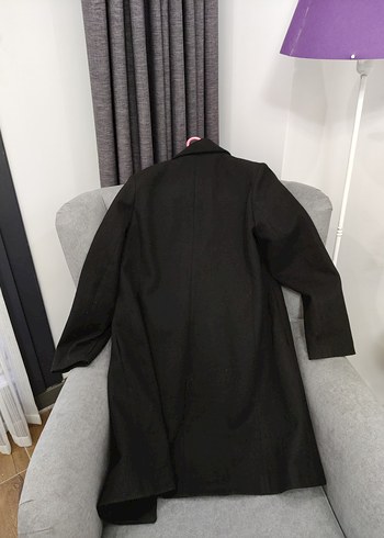 Siyah Klasik Kesim Kaban - Görsel 4