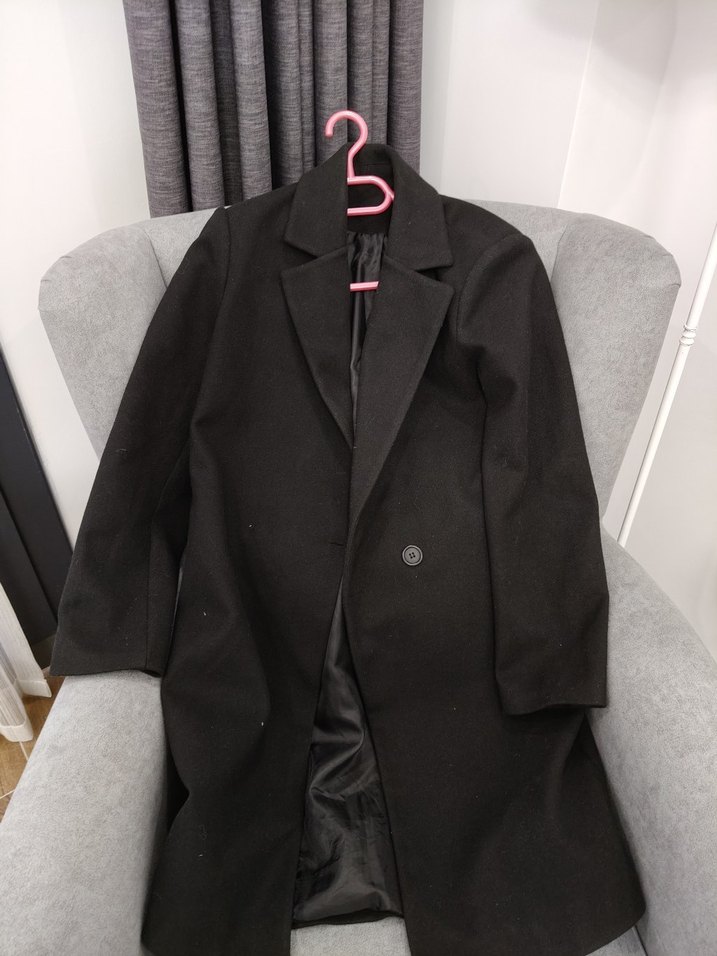 Siyah Klasik Kesim Kaban - Görsel 2