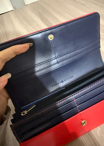 Tommy Hilfiger Tommy Hilfiger Kadın Kırmızı Cüzdan