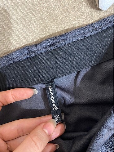 m Beden gri Renk Stradivarius etek
