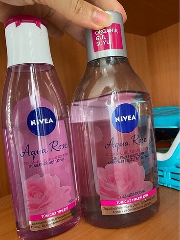Nivea makyaj temizleyici ve tonik