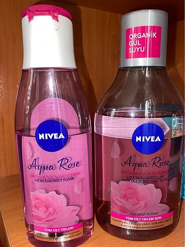 Nivea Nivea makyaj temizleyici ve tonik