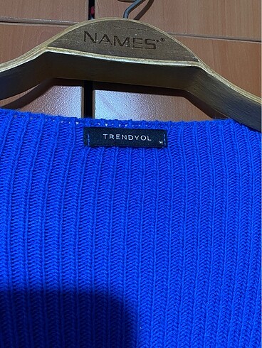 Trendyol & Milla TRENDYOLMİLLA MAVİ TRİKO HIRKA
