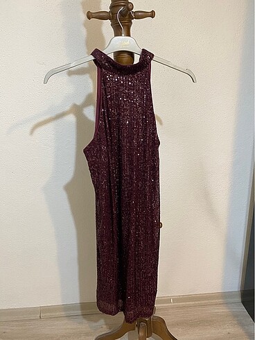 Abiye payetli elbise - Görsel 3