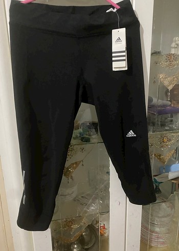 Adidas Siyah Spor Tayt