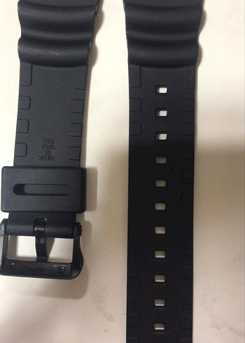 Casio Siyah silikon kordon - Görsel 2