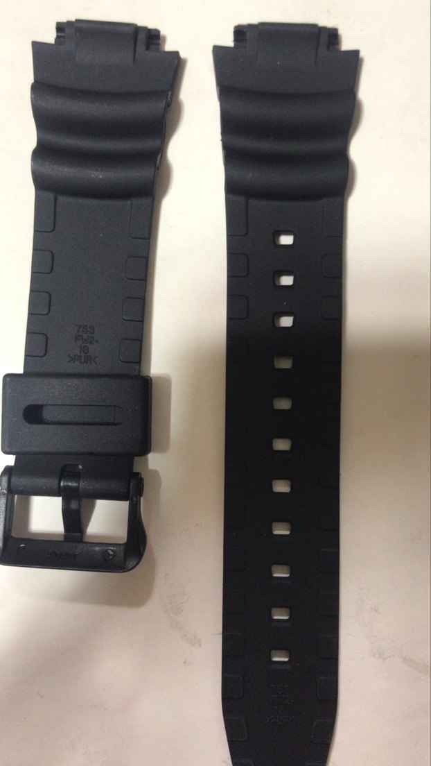 Casio Siyah silikon kordon - Görsel 2