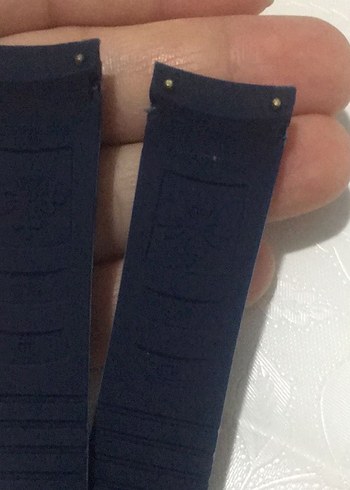 Patek silikon Siyah Minimalist Erkek Saat Kayışı - Görsel 5