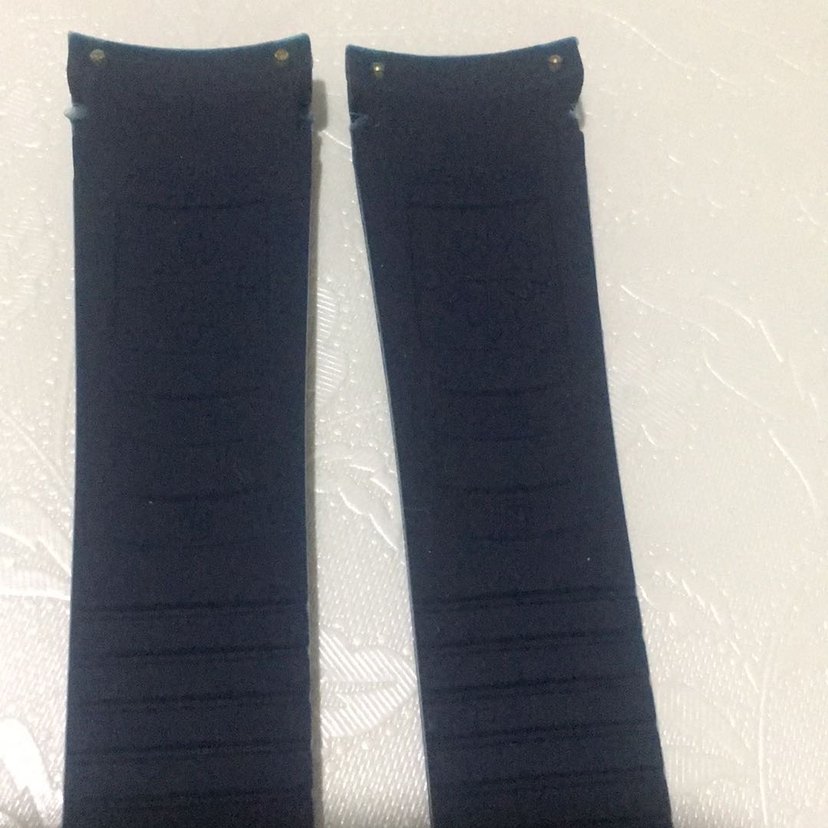 Patek silikon Siyah Minimalist Erkek Saat Kayışı - Görsel 3