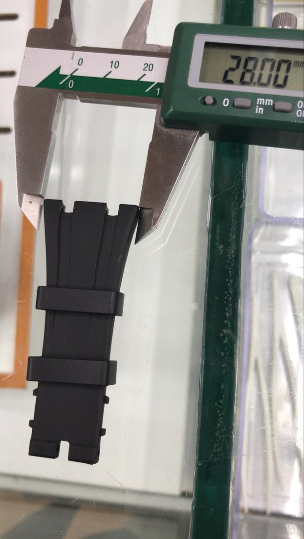 Erkek Siyah silikon Saat Kayışı Audermans - Görsel 2