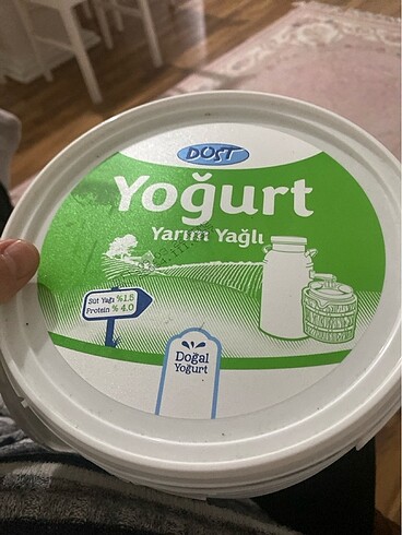  Beden Boş yoğurt kovası 10 adet 2.5 kglık