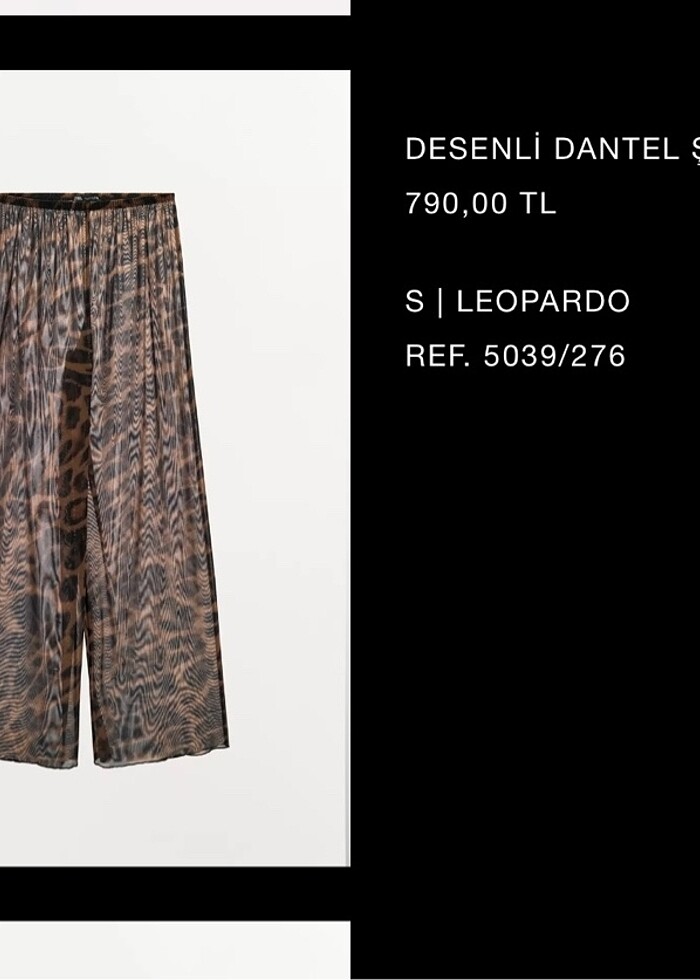 Zara plaj pantalonu - Görsel 4