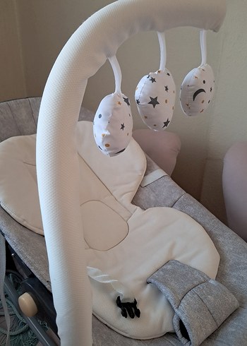 BabyJem Bebek Ana Kucağı Gri-Beyaz Maks. 9kg